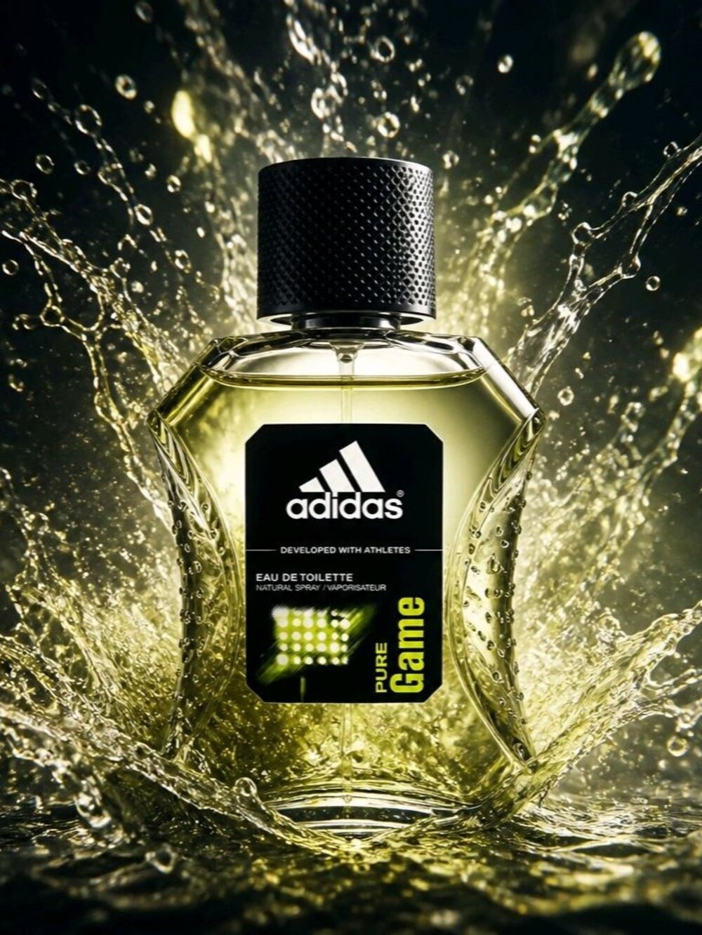 Adidas ✦ Pure Game Eau De Toilette ✦ 100ml Fresh Sporty Citrus & Woody Scent